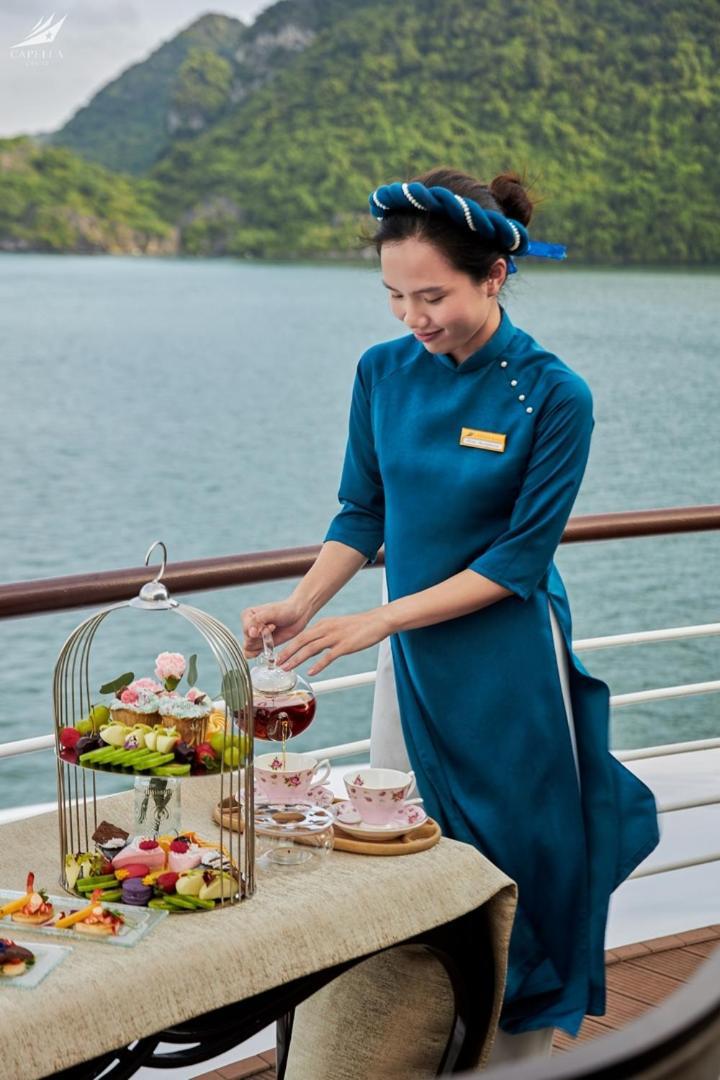 Halong Capella Cruise Hotel Ha Long Eksteriør billede